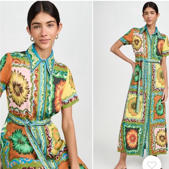 Alemais Daisy Disco dress & belt - Picture 2 of 10